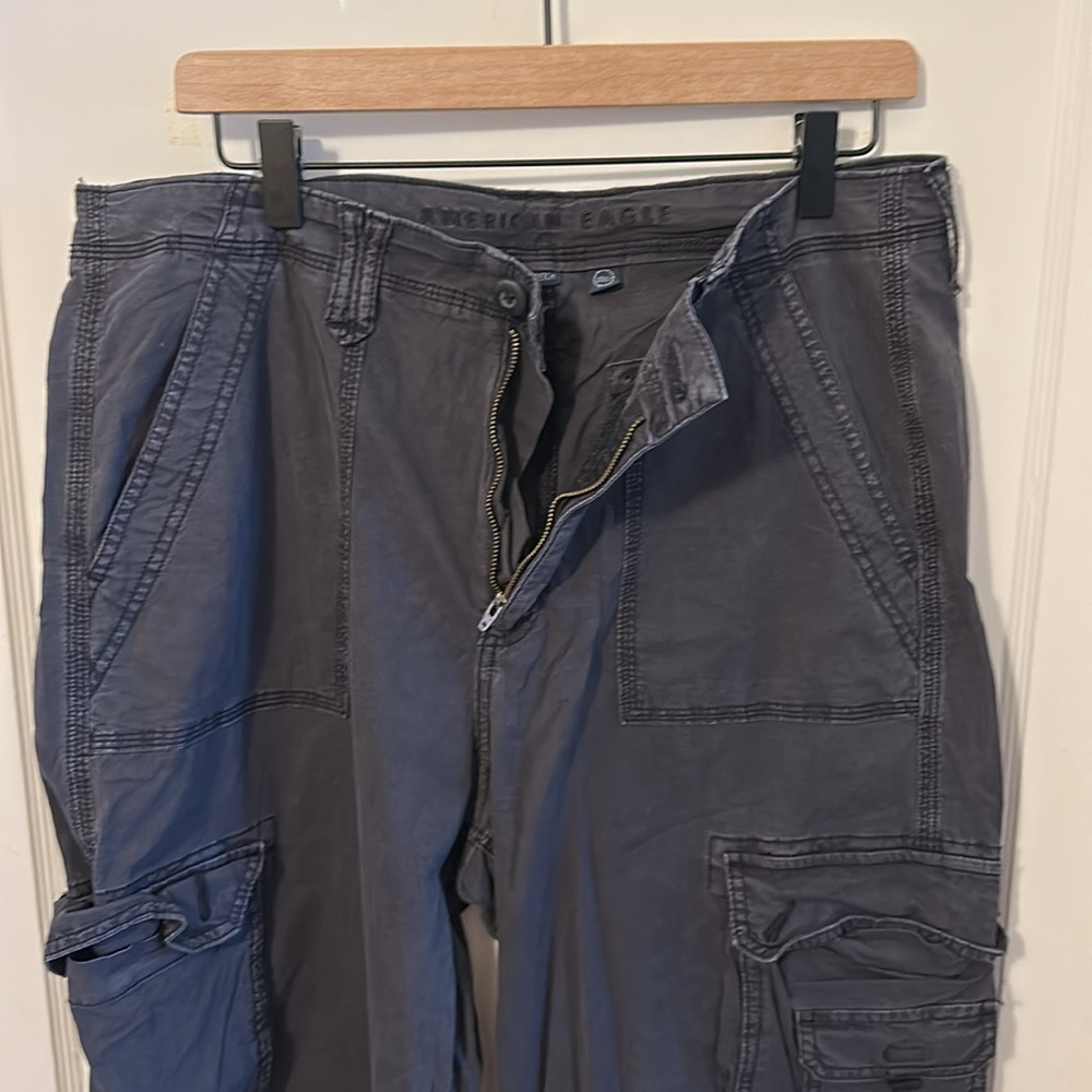 American Eagle Black Cargo Pants - Size 16